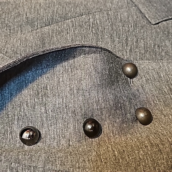 Donna Karan New York Blazer Double Breasted Jacket Made in Italy US 6 - Picture 2 of 8